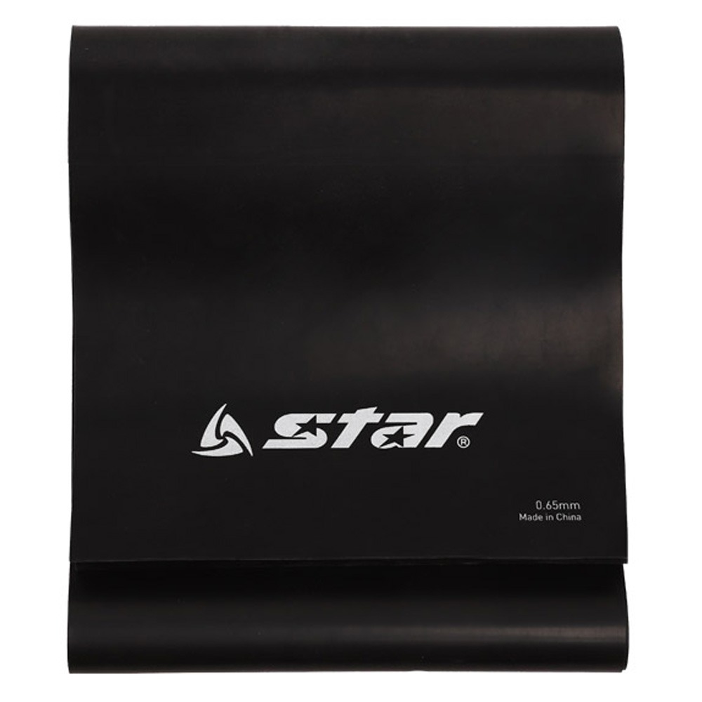 스타 라텍스밴드-블랙(7단계/두께0.65mm)