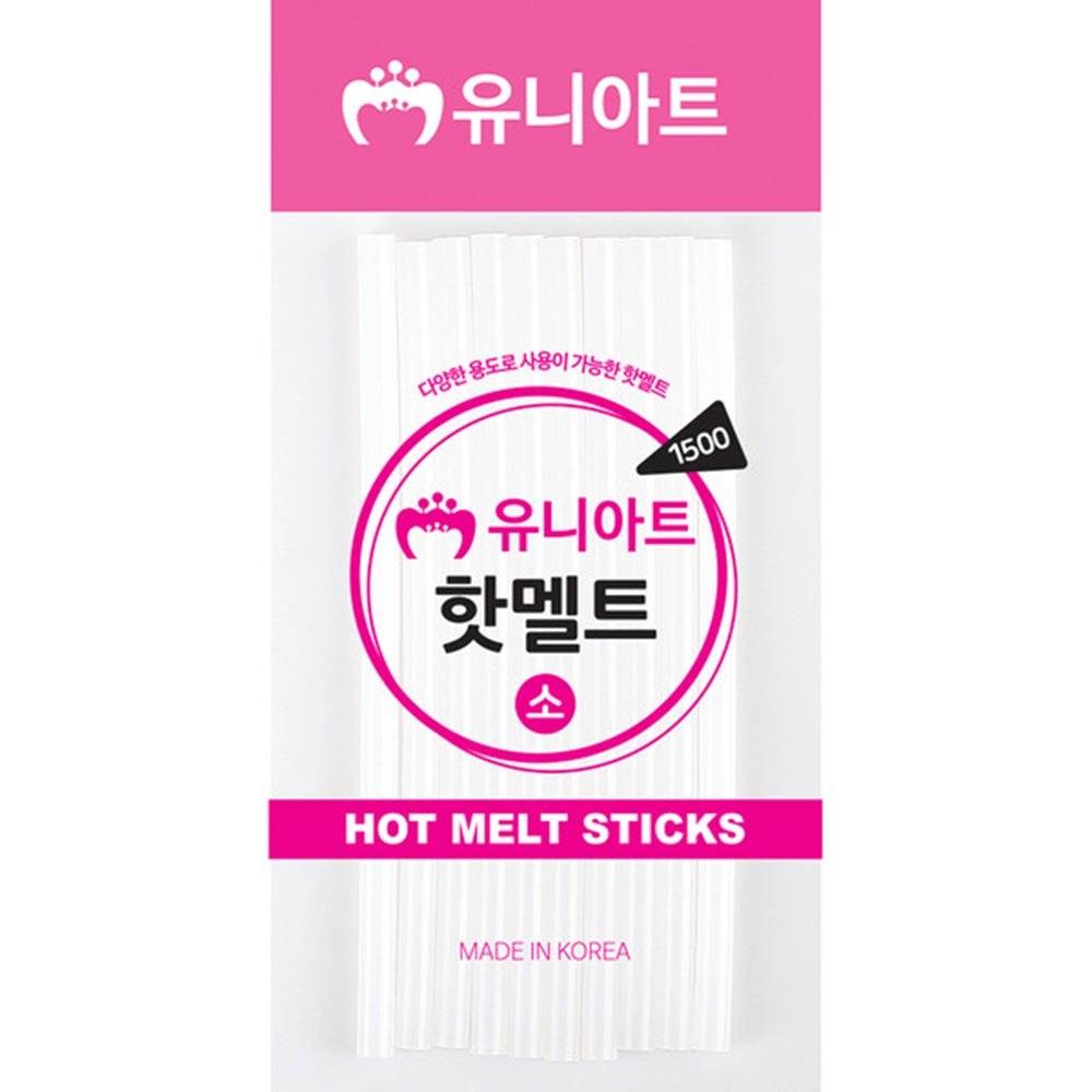 유니아트 핫멜트-소(약10개) #글루건심