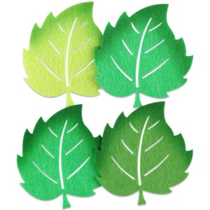 유니아트 펠트모형-포도나뭇잎 신형 투톤
