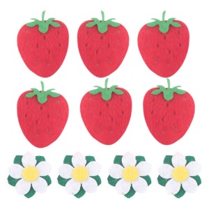 유니아트 펠트모형-딸기