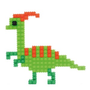 이지 툭툭블럭4(18.공룡-파라사우롤로푸스)