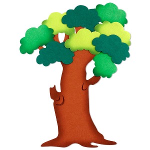 유니아트 펠트모형-신형투톤나무(중)