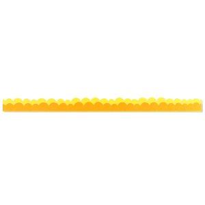 유니아트 펠트모형-이중주름띠지(신형/노랑)