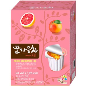 꽃샘 꿀자몽차포션450g(30g*15T)