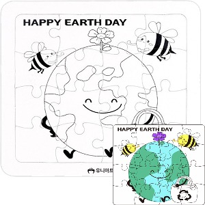 유니아트 그리기퍼즐-지구환경(16PCS)