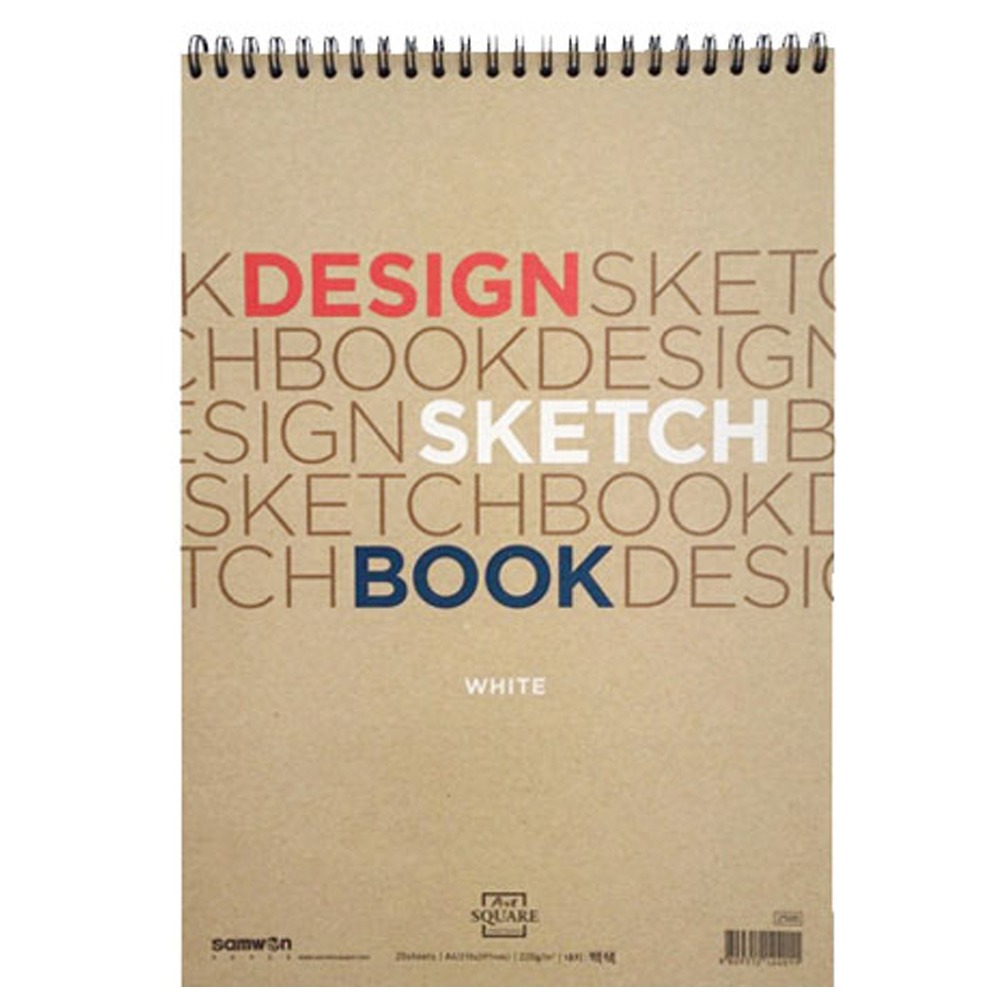 삼원 디자인스케치북200g-A01(4절/15매)