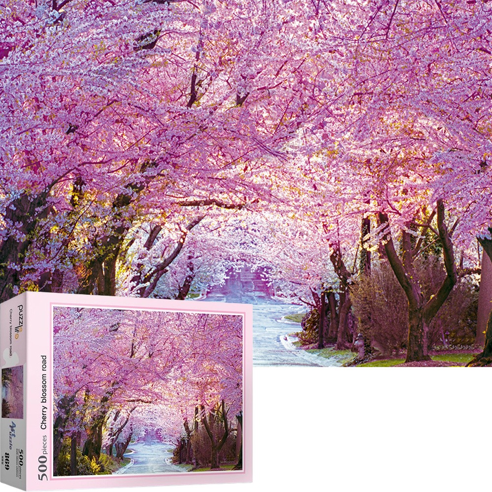 비엔비 500피스퍼즐-벚꽃길 (PL869)