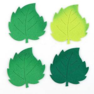 유니아트 펠트모형-신형투톤나무잎