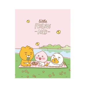 아이러브 보석십자수-리틀프렌즈(소풍-핑크)40x50cm
