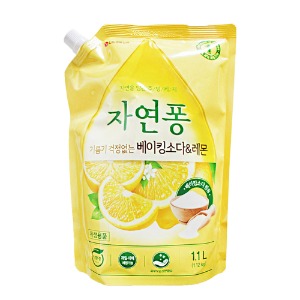 LG 자연퐁베이킹소다&amp;레몬리필(1.1ℓ)