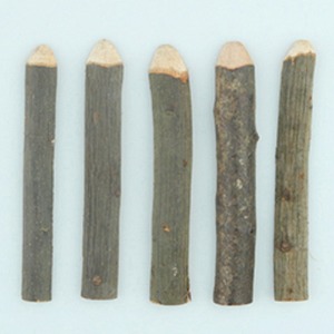 유니아트 천연나무조각No.25번 (약1.5x10cm/약5개)