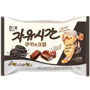 해태 자유시간-미니-쿠키앤크림(400g)