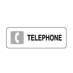 세모네모TELEPHONE전화기(3304) 180x60mm